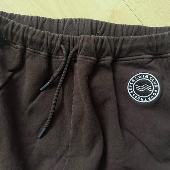 Dark Brown Joggers for Women - Picture 3 of 4